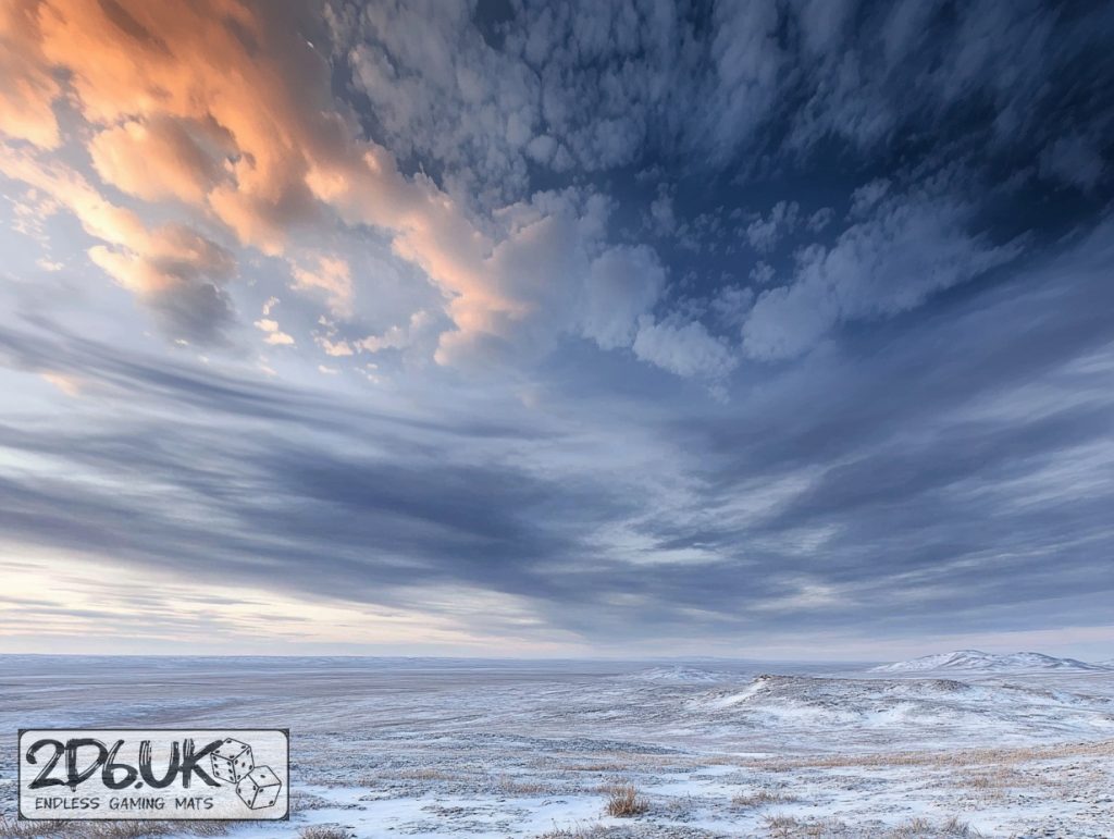 Glacierthorn Pass miniature photography backdrop set