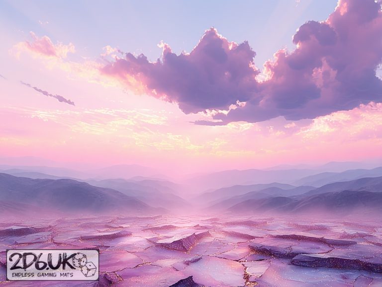 Lustveil Plateau wargaming mat photography backdrop