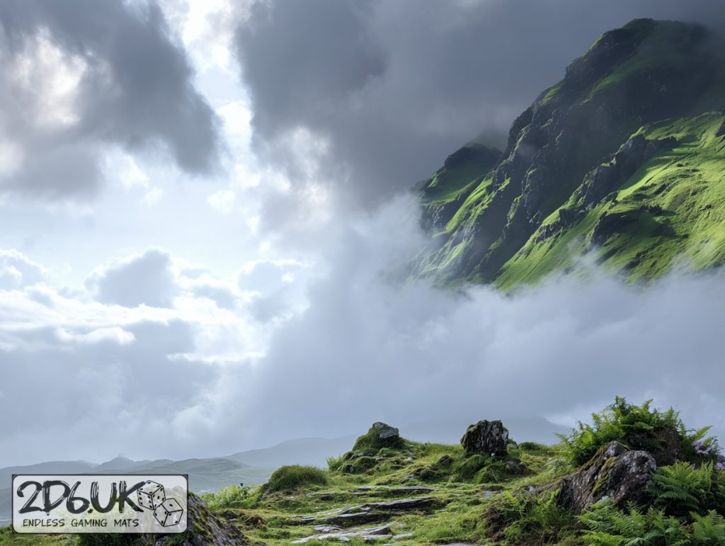 Stormreach Spur miniature photography backdrop set