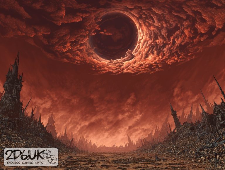 The Butcher’s Span wargaming mat photography backdrop