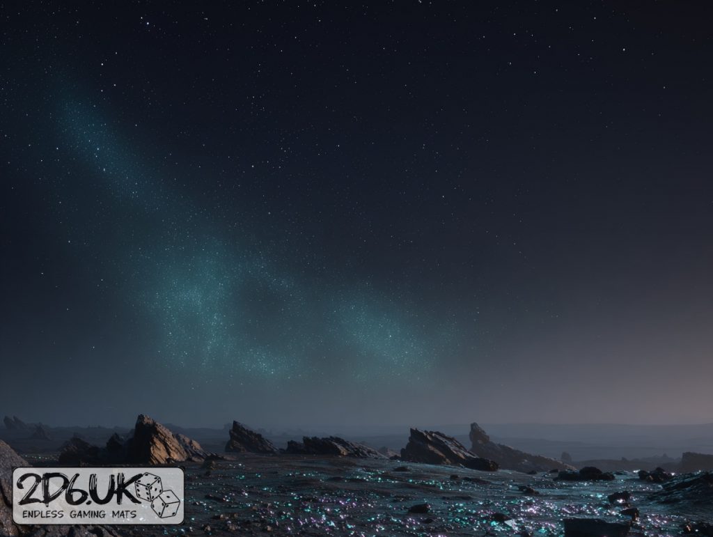 The Starlight Verge miniature photography backdrop set