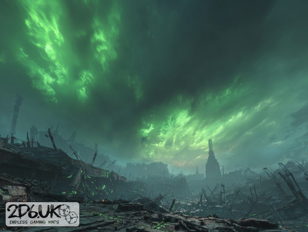 The Vermin Sprawl miniature photography backdrop set
