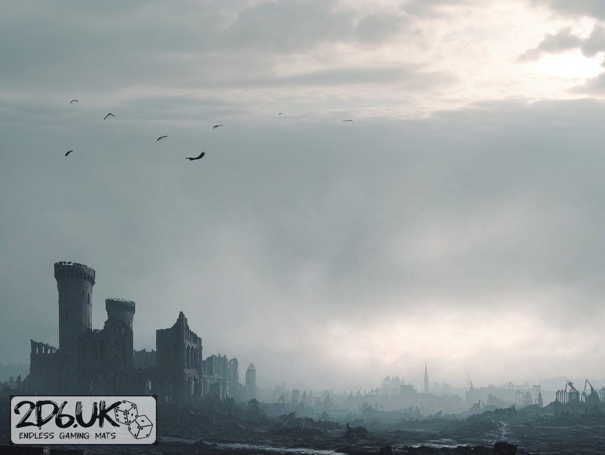Trenches of Somme wargaming mat photography backdrop
