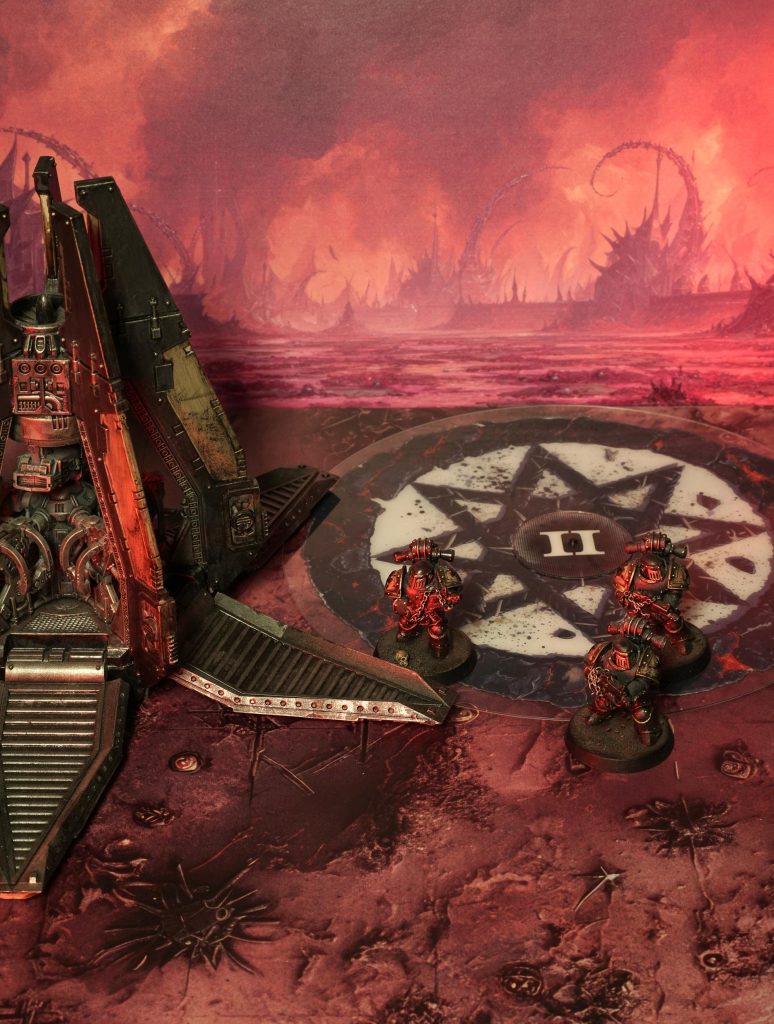 Arcane objective markers in use