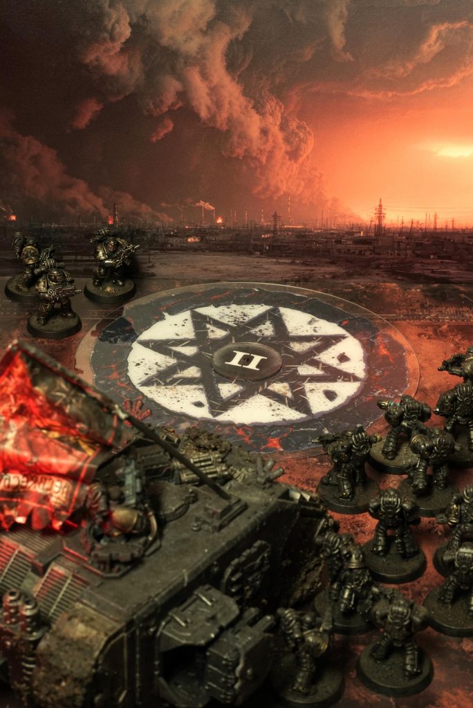 Arcane objective markers in use