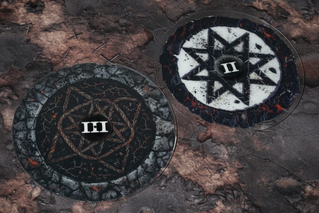 Arcane objective markers in use