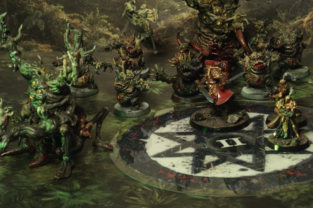 Arcane objective markers in use