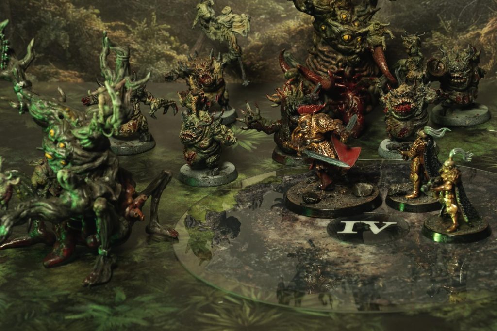 Burned Pit objective markers in use