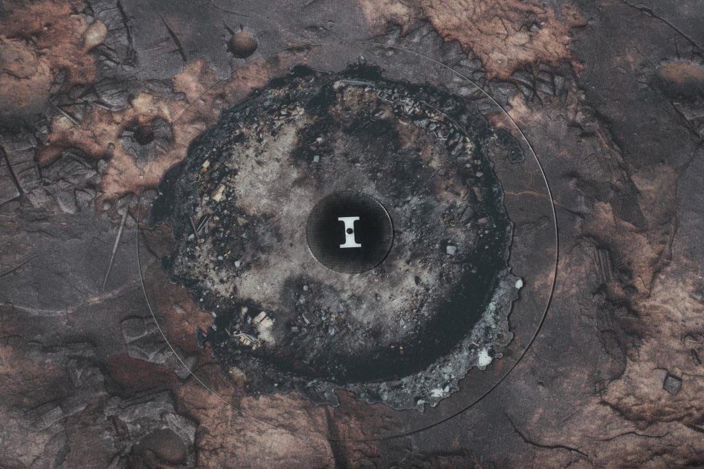 Burned Pit objective markers in use