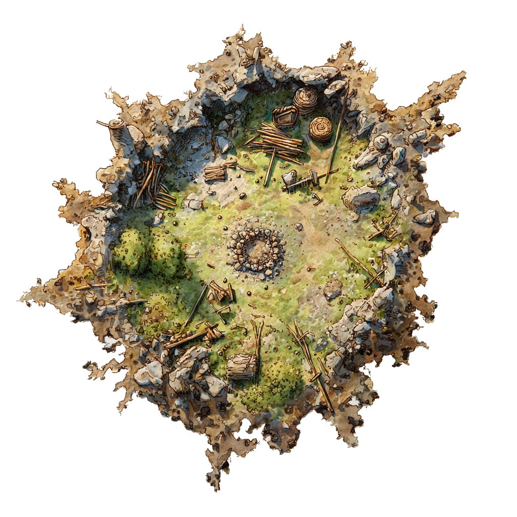 Hunters Camp wargaming objective markers