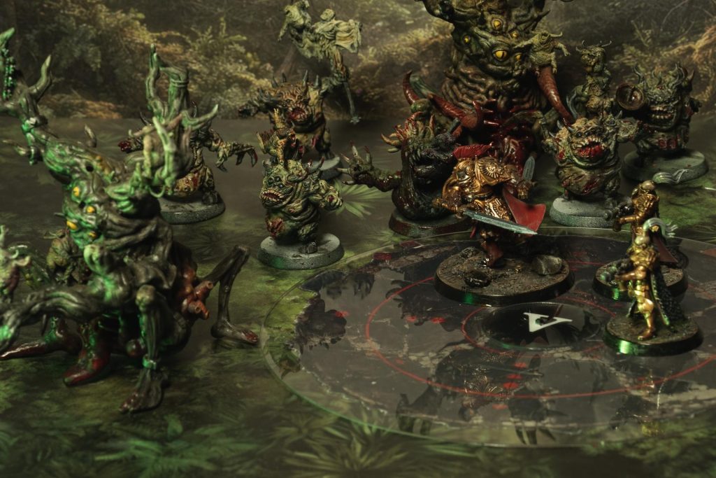 Extraction Zone objective markers in use