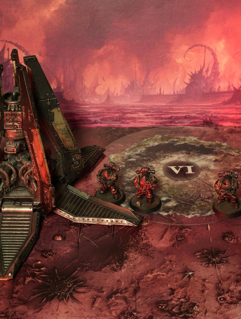 Hilltop Camp objective markers in use