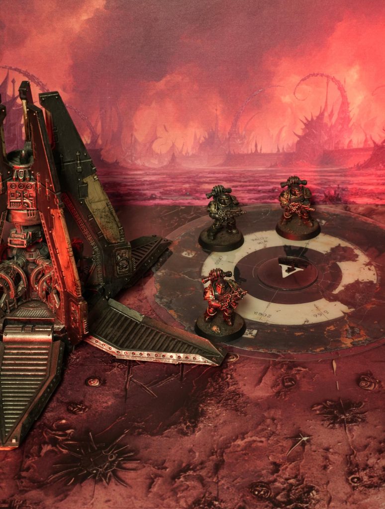Landing Zone objective markers in use
