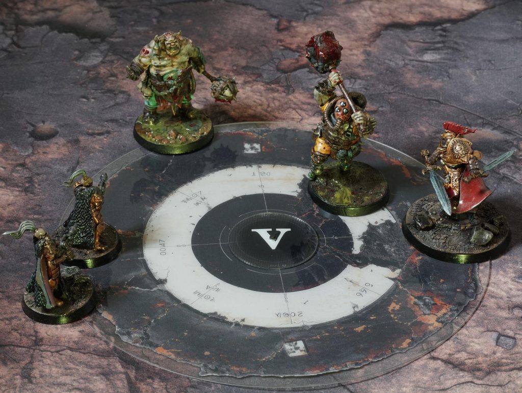 Landing Zone objective markers in use