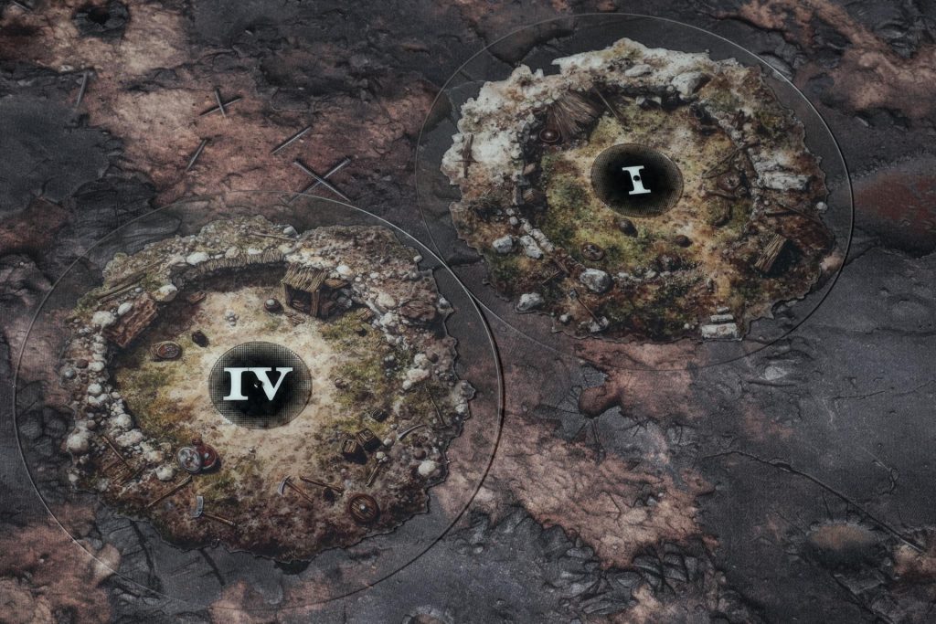 Old Camp objective markers in use