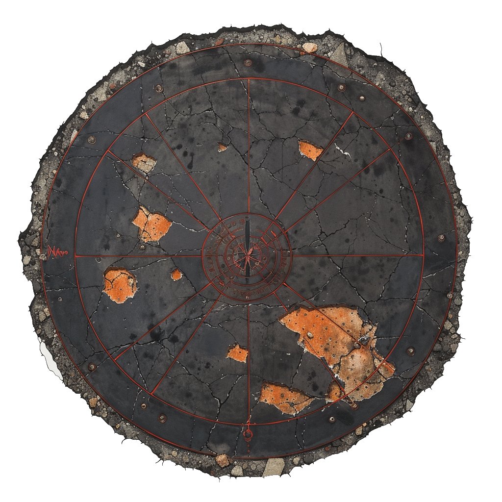 Extraction Zone wargaming objective markers