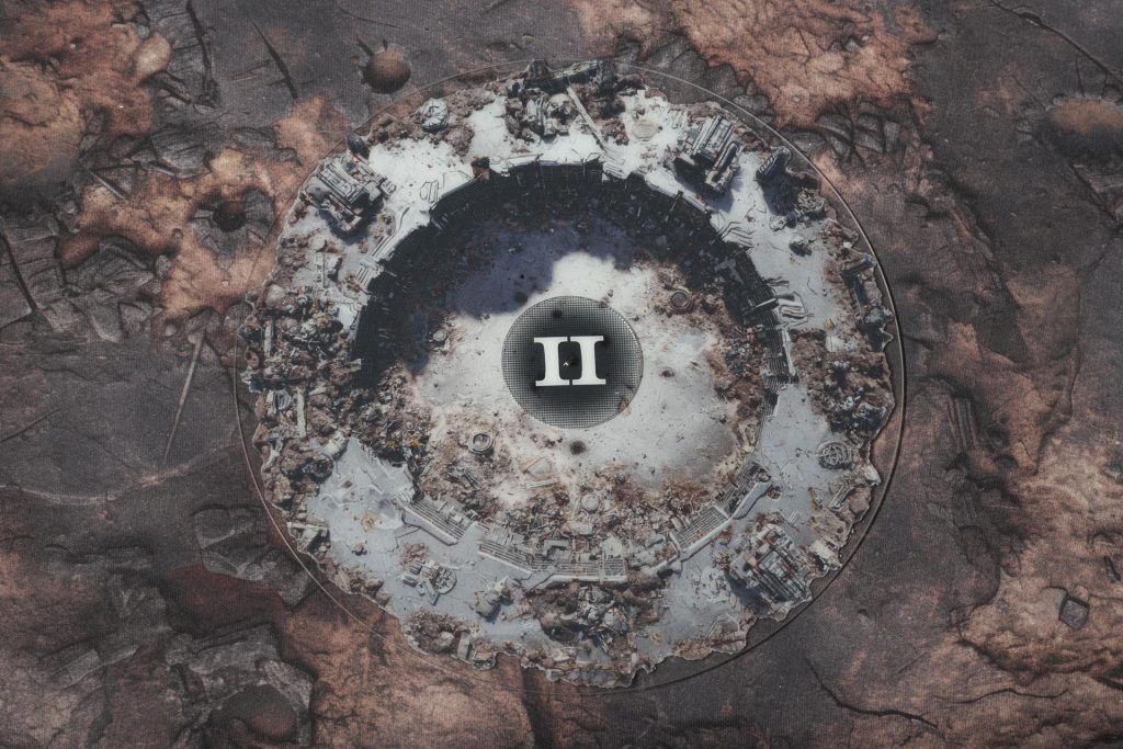 Rust and Rubble objective markers in use
