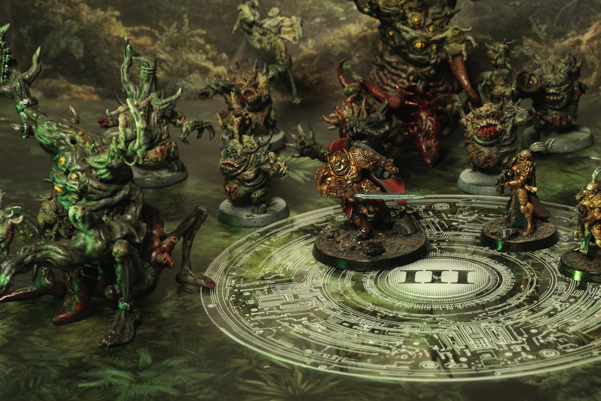 Transparent - No.2 Objective Markers white objective markers in use