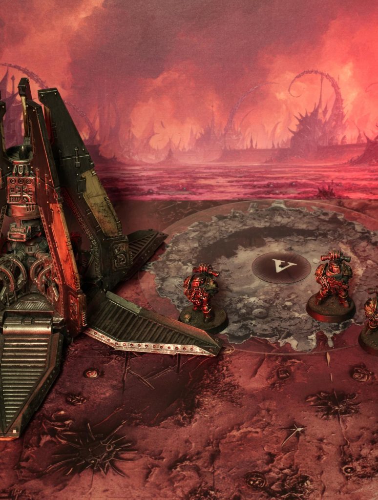 Urban Foxhole objective markers in use