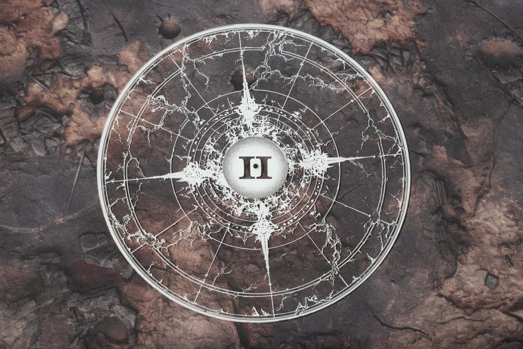 Transparent - No.4 Objective Markers - White objective markers in use