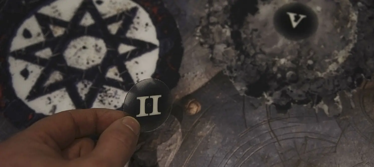 Removing a numbered centre from a 2D6 objective marker