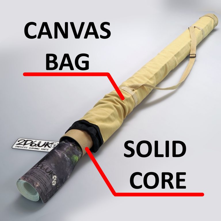2D6 Gaming Mat bag core
